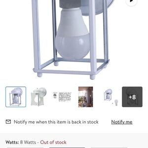 Modern White Table Lamp